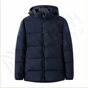 Chaqueta acolchada fina de estilo urbano para hombre, ropa de abrigo de invierno con estampado de Hip Hop, cuello levantado, diseño de burbujas a prueba de viento, nueva condición para hombre - Product Image 2
