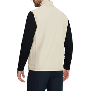 เสื้อกั๊กกันน้ำแบบมีซิป ระบายอากาศได้ดี สกรีนโลโก้ได้ตามต้องการ สำหรับกีฬากอล์ฟ เหมาะสำหรับผู้ชาย - Product Image 3