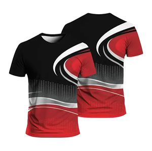 T-shirts pour hommes de qualité supérieure 100% coton à manches courtes, T-shirts personnalisés 100% polyester pour hommes, T-shirts imprimés, vêtements décontractés purs - Product Image 4
