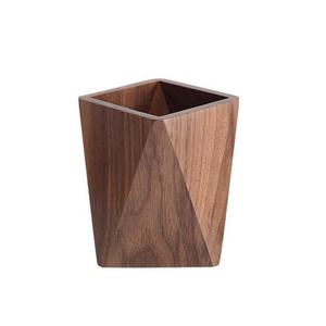 Wooden <b>Pen</b> Holder Storage Box Diamond Cute Desktop Storage Creative Wooden <b>Pen</b> Holder Wholesale - Product Image 5
