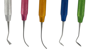 Kit professionnel d'endoplugs dentaires avec manche argenté, instruments de remplissage et de condensation pour traitement endodontique, 4 pièces - Product Image 6