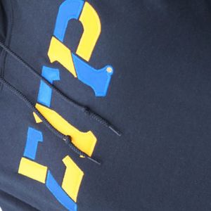 Sweat-shirt à capuche pour femme Sigma Gamma Rho, motif lettres grecques, color block, vêtement de sororité personnalisé, en polaire, noir - Product Image 6