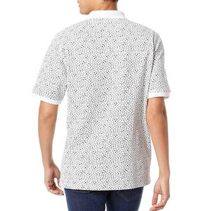 เสื้อโปโลผู้ชายสีชมพู ผ้าโพลีเอสเตอร์ แขนสั้น สีพื้น สวมใส่สบาย ระบายอากาศได้ดี ทรงปกติ แห้งเร็ว น้ำหนัก 220 กรัม - Product Image 6