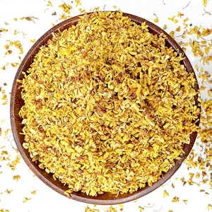 Fleurs d'osmanthus séchées pour infusion, qualité supérieure, vente en gros, fleurs d'osmanthus fragrans - Product Image 1