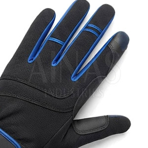 Gants d'équitation en cuir de haute qualité personnalisés OEM ODM respirants et légers avec grip en silicone, marque privée - Product Image 6