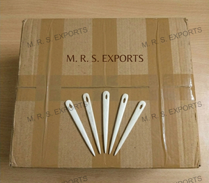 Aguja de Hilo de Hueso Hecha a Mano de Primera Calidad, Aguja de Tejer de Ojo Grande, Herramienta de Ganchillo y Costura, Fabricante OEM ODM, Precios Competitivos - Product Image 2