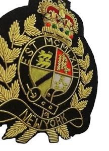 Badges brodés sur mesure de luxe en gros, de haute qualité, faits à la main, avec service OEM, résistants à l'eau, effet 3D en relief - Product Image 5