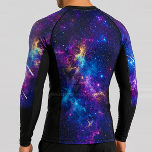 Camiseta Deportiva Transpirable de Compresión para Hombre, Manga Larga, Secado Rápido, para Gimnasio, Correr, Natación y Surf - Product Image 6