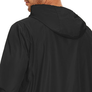 Latest Design Top Quality Windbreaker Jackets For Adults Durable Fabric Solid Color Windbreaker Jacket For Men - Product Image 5