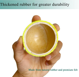 Pelota de Tenis Duradera de Primera Calidad, Alto Rendimiento para Práctica, Entrenamiento y Partidos, Excelente Rebote, Uso en Todas las Canchas - Product Image 2