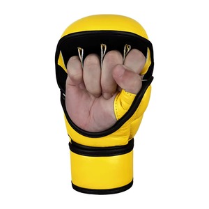 Gants de boxe MMA de haute qualité, best-sellers, respirants, légers, imperméables, demi-doigts, pour l'entraînement, logo personnalisé - Product Image 2
