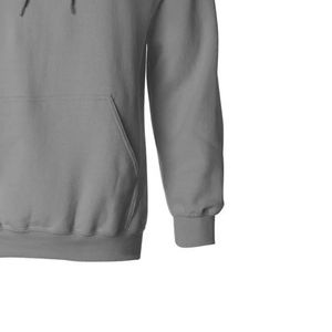 Sweat à capuche personnalisé de haute qualité pour hommes - Streetwear épais à fermeture éclair au dos avec motif en relief - Product Image 4