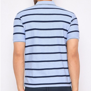 Polo pour homme à col rabattu et boutons sur le devant, fabriqué à Sialkot, avec poche avant gauche, style décontracté pour l'extérieur - Product Image 4