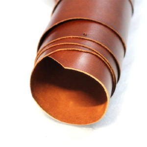 Colorful Top Grain Cowhide Genuine Vegetable Tanned Leather Craft DIY Handbag Glossy Surface 1.8mm Thickness Double Faced - Product Image 4
