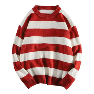 Pull en acrylique fait main pour homme, respirant, doux et confortable, avec logo personnalisé, idéal pour l'hiver, en tissu uni à manches longues - Product Image 3