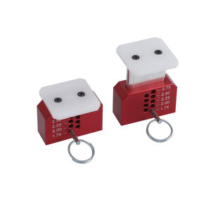 Châssis d'outils de voiture de course Midget à Sprint magnétique réglable personnalisé avec 1/8 incréments de mesure blocs de configuration en aluminium - Product Image 1