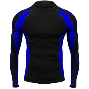 Camiseta Deportiva de Manga Larga para Hombre, Transpirable, para Gimnasio, Running, Secado Rápido, Capa Base Deportiva, Camiseta Interior Atlética - Product Image 4
