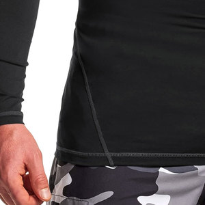 TIAGO SPORTS Low Price MMA Rash Guards Custom Design Polyester Sport <b>Shirt</b> <b>For</b> Adult Breathable <b>Compression</b> <b>Shirts</b> Long Sleeve - Product Image 6