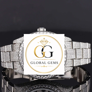 Indian Exporter Rose Gold Iced Out Diamond Watch Designer Statement Watch for Weddings or Anniversaries at Affordable Price - Product Image 3