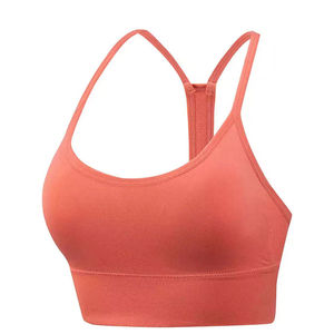 Sujetador Deportivo Personalizado con Tirantes Ajustables, Sujetador Deportivo Corto para Mujer, Talla Grande, Transpirable, con Logotipo Frontal, Alta Calidad - Product Image 2