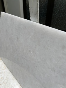 White Onyx Marble Tiles <b>Sandblasted</b> Finish for Outdoor Kitchen Dining Indoor Wall Cladding Hospital Grade - Product Image 1