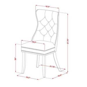 Ensemble de salle à manger moderne 4 pièces avec chaises en cuir PU et table ronde blanche, design contemporain pour la salle à manger à domicile - Product Image 3