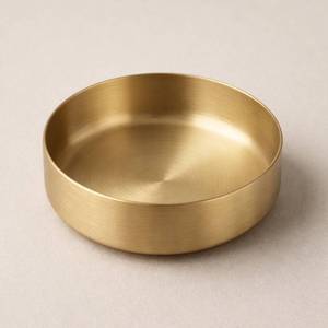 Bol de service en laiton de qualité supérieure, design classique fait main, écologique, pour les fêtes, article cadeau spécial, créations Lavie - Product Image 4