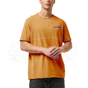 Camisetas de Manga Corta Transpirables de Alta Calidad Hechas a Medida para Hombre, 100% Algodón Orgánico, Servicios OEM Disponibles - Product Image 1