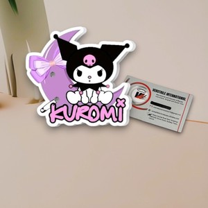 Plaques à cils personnalisées internationales polyvalentes, marque privée Kuromi, plaque à cils en acrylique, usage professionnel, outils magnétiques pour cils de salon - Product Image 6