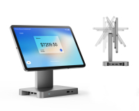 Tablette Android 16 NFC 12 pouces Octa Core avec lecteur d'empreintes digitales, batterie 10000 mAh et charge rapide 33W pour le commerce de détail, les points de vente et le contrôle d'accès
