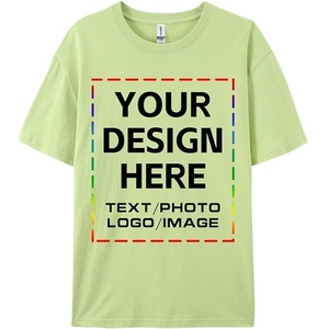 Camisetas de Verano Elegantes de Talla Grande con Cuello Redondo y Manga Corta, Unisex, de Color Sólido, Diseño Personalizado, Camisetas Casuales para Hombre y Mujer de BD - Product Image 3