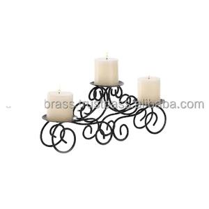 Portavelas Productos decorativos hechos a mano Estilo tradicional Portavelas de hierro Hogar/Boda/Decoración de fiesta - Product Image 2