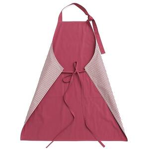 <b>Elite</b> Barber Shop Canvas Uniform Vest Tool Pockets Luxury Leather <b>Strap</b> Work Apron Hair Cutting Salon Worker Protective Overalls - Product Image 2