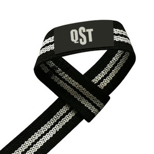 Cotton Wrist Straps With Grip Heavy Duty Weightlifting Powerlifting Straps For Gym <b>Strength</b> <b>Training</b> - Product Image 4