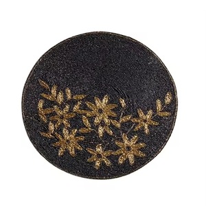 Mantel individual de primavera hecho a mano con cuentas y diseño de mariposa, tapete bordado para mesa de comedor, para bodas y fiestas en el hogar - Product Image 5