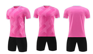 Uniforme de Fútbol Personalizado de Alta Calidad con Nombre de Equipo Sublimado, OEM, 100% Poliéster, Transpirable, Absorbe la Humedad, Secado Rápido - Product Image 2