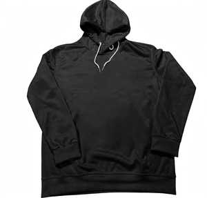 Custom Logo Polyester <b>Fleece</b> <b>Mens</b> Lightweight Breathable Streetwear Hoodie <b>White</b> Black Gray Performance Pullover Pocket Custom - Product Image 6