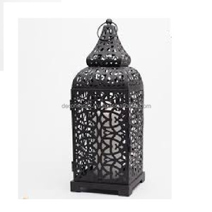 Farolillos colgantes marroquíes antiguos de hierro con tarifa directa de fábrica, vidrieras indias hechas a mano, personalización disponible por decor IMPEX - Product Image 2