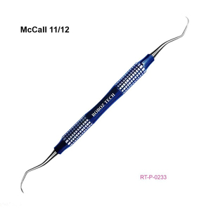 Curette/déscaler ergonomique dentaire en acier inoxydable pour hygiéniste, fabriqué par Roboz Tech Pakistan - Product Image 3