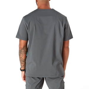 Hospital Scrubs Uniforms Suit Two Piece Stretch Nurse & <b>Doctor</b> Uniforms Plus Size Men's custom logo design - Product Image 3