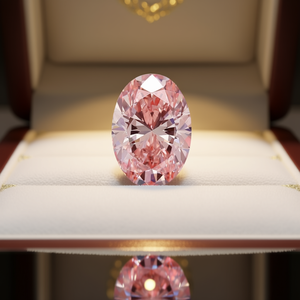 Diamant non monté certifié IGI 5.09 ovale VS1, diamant cultivé neuf - Product Image 3