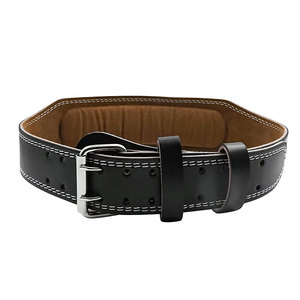 Heavy Duty Leather Gym <b>Weight</b> Belt for Weightlifting Workout Back Support <b>Training</b> Equipment Powerlifting Deadlift <b>Training</b> - Product Image 4