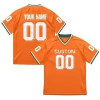 Uniforme Deportivo Personalizado al por Mayor, Jersey de Fútbol Americano, Manga Corta de Verano, Unisex, Transpirable, de Secado Rápido - Product Image 6