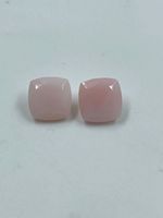 Opale de couleur rose naturelle, forme coussin, pierre précieuse opale, 6,99 carats, 10,20 mm