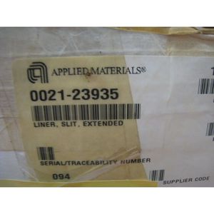 NEW AMAT 0021-23935 Liner, Slit, Extended - อุปกรณ์และอะไหล่เซมิคอนดักเตอร์ระดับโลกที่เชื่อถือได้ - Product Image 4