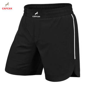 Shorts MMA durables, légers et respirants avec coutures renforcées, ceinture extensible et logo avant pour l'entraînement - Product Image 5