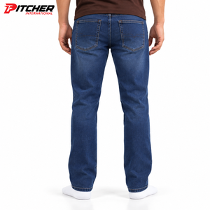 Custom <b>Mens</b> <b>Carpenter</b> Streetwear <b>Jeans</b> 100% Cotton Denim Utility Fit Wholesale Private Label - Product Image 4