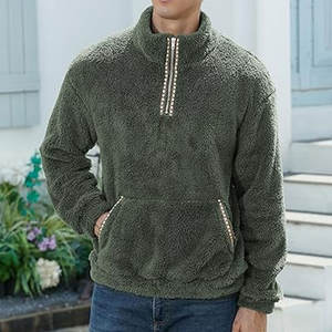 Sudadera Extra Grande de Algodón Personalizada para Hombre, Diseño Bordado Desgastado, Sudadera con Cierre, Ropa Urbana Premium - Product Image 5