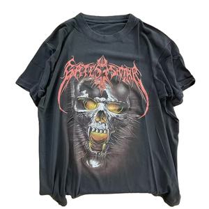 Haute qualité 100% coton hommes T-Shirt motif solide conception personnalisée coupe régulière poids lourd haut GSM cou épais sérigraphié - Product Image 1