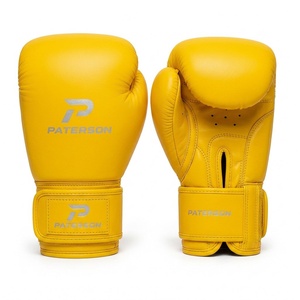 Guantes de Boxeo para Hombre, Personalizados, de Cuero Sintético, para Entrenamiento y Sparring, con Soporte Acolchado para la Muñeca, Cierre Ajustable, Proveedor Mayorista de Artículos Deportivos - Product Image 1